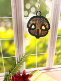 Wood & Stained Glass Dog Nose Sun Catcher - Perfect for Puppy Lovers!