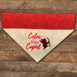 Cuter than Cupid / Over the Collar Dog Bandana