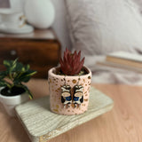 3D Skinny Cow Hand Painted Wood Earrings