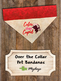 Cuter than Cupid / Over the Collar Dog Bandana