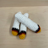 Cat Weed Joints / Crinkle Catnip Crocheted Toys