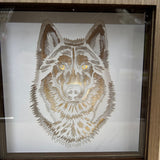 Husky Harmony Lightbox: Illuminate Your Space with Arctic Elegance