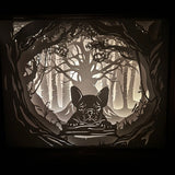 Frenchie Glow: Charming French Bulldog Lightbox