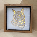 WhiskerWonder Short Hair Cat Lightbox – Enchanting Feline Delight for Your Space