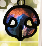 Wood & Stained Glass Dog Nose Sun Catcher - Perfect for Puppy Lovers!