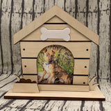 Dog House Photo Frame
