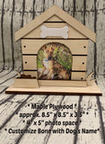 Dog House Photo Frame
