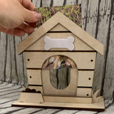 Dog House Photo Frame