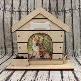 Dog House Photo Frame