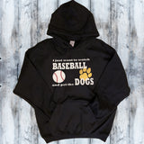 Watch Baseball & Pet the Dog/Cat Shirt
