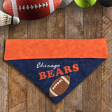 Chicago Bears / Over the Collar Dog Bandana - Mydeye