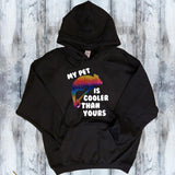 holographic Chameleon hoodie