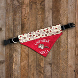Chipmunk Ninja / Over the Collar Dog Bandana - Mydeye