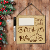 Sign - Days Until Santa Paws by Mydeye