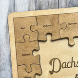 Breed Puzzle Sign