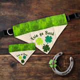 Erin go bragh irish dog bandana collar st. patricks day bandana