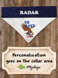 US Navy / Over the Collar Dog Bandana