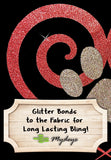 Shirt - Glitter Spiral Heart