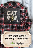 Cat Mom Flannel / Mom's Cat Bandana Gift Pack