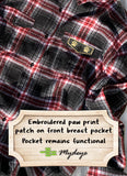 Cat Mom Flannel / Mom's Cat Bandana Gift Pack