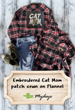 Cat Mom Flannel / Mom's Cat Bandana Gift Pack