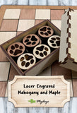 Paw Print Checkers