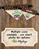 Mardi Gras Let the Good Times Roll / Over the Collar Dog Bandana