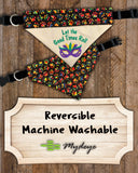 Mardi Gras Let the Good Times Roll / Over the Collar Dog Bandana