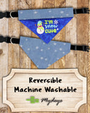 I'm Snow Cute / Over the Collar Dog Bandana