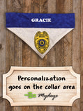 Police / Over the Collar Dog Bandana