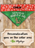 Howls of Jolly / Christmas Dog Bandana