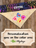 Candy Hearts - Valentine's Day / Over the Collar Dog Bandana