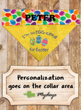 So Eggcited / Over the Collar Dog Bandana