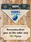 Gimel All the Treats Dog Bandana / Hannukah Over the Collar Dog Bandana