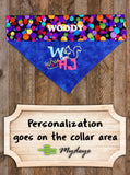 W & HJ - Fan Club Logo / Over the Collar Dog Bandana