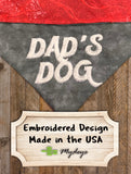 Dad's Dog / Over the Collar Dog Bandana