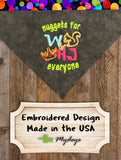 W & HJ - Nuggets for Everyone / Over the Collar Dog Bandana