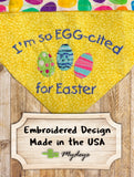 So Eggcited / Over the Collar Dog Bandana