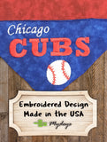 Chicago Cubs / Over the Collar Dog Bandana
