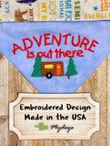 Adventure is Out There / Over the Collar Dog Bandana