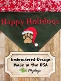Happy Holidogs / Christmas Dog Bandana