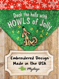 Howls of Jolly / Christmas Dog Bandana