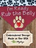 Rub the Belly / Over the Collar Dog Bandana
