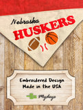 Nebraska Cornhuskers / Over the Collar Dog Bandana