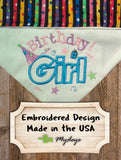 Birthday Girl / Over the Collar Dog Bandana