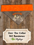 Born to Ride / Over the Collar Dog Bandana