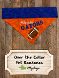 Florida Gators / Over the Collar Dog Bandana