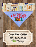 Adventure is Out There / Over the Collar Dog Bandana