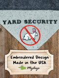 Yard Security / Over the Collar Dog Bandana