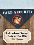 Yard Security / Over the Collar Dog Bandana
